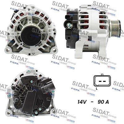 ALTERNATORE 12V 90A CITROEN NEMO/PEUGEOT BIPPER 1.4HDI