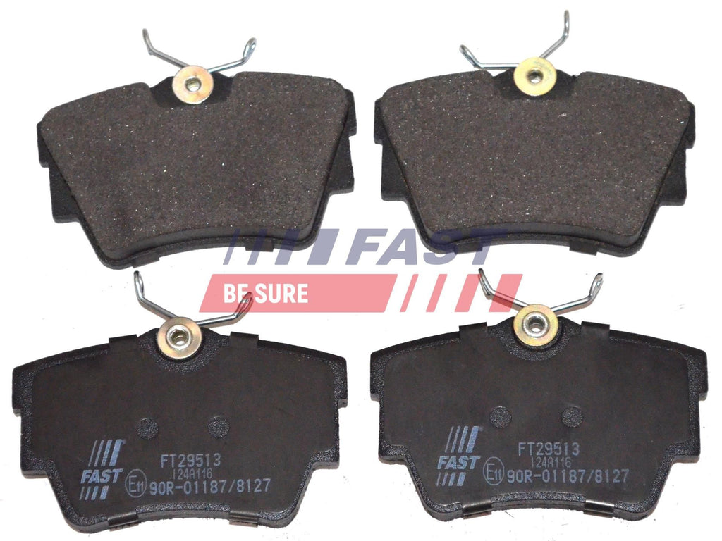 PASTIGLIE FRENO   01> POSTERIORE