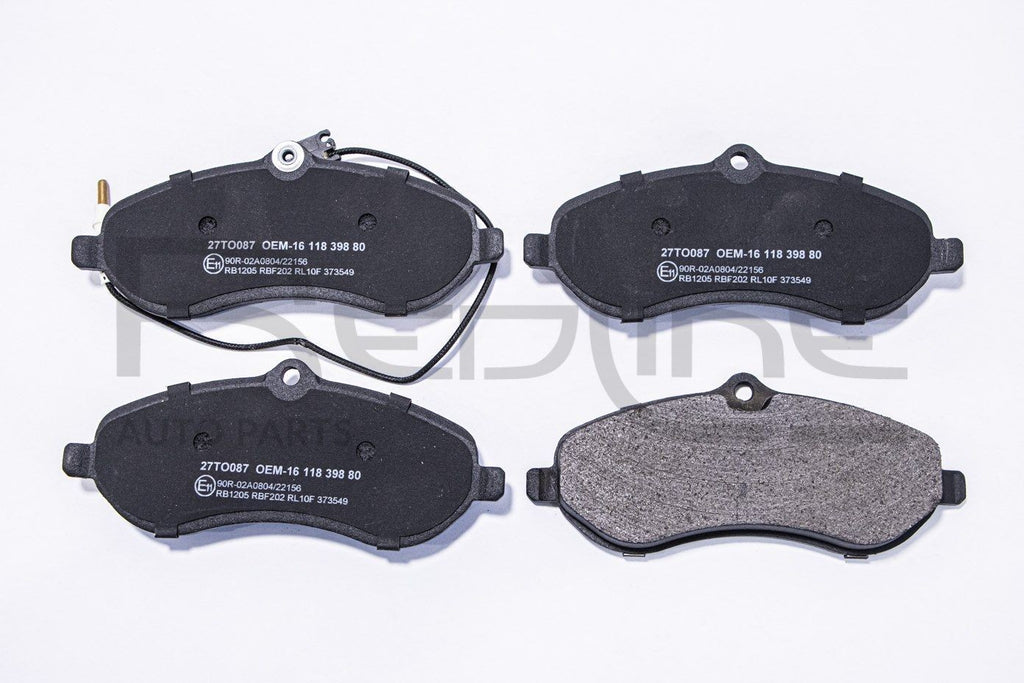SERIE PASTIGLIE FRENO ANTERIORI TOYOTA PROACE Furgonato (MDX_) 2013 -2016