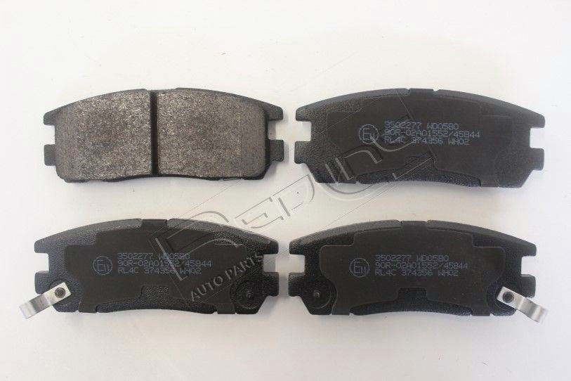 PASTIGLIE FRENO POSTERIORI GREAT WALL WINGLE 6 (CC1031) 2016