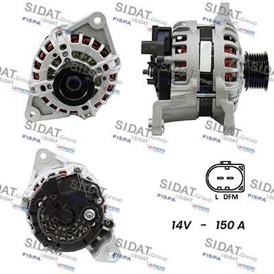 ALTERNATORE 12V 150A FIAT DUCATO/IVECO DAILY IV/V 2.3MJ 2011>