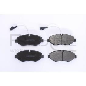 SERIE PASTIGLIE FRENO ANTERIORI  NT400 CABSTAR (F24M) 2016