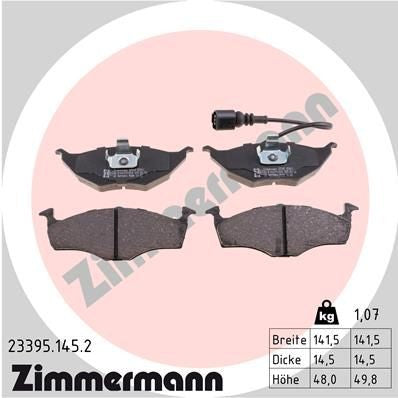 KIT PASTIGLIE FRENO   AUDI