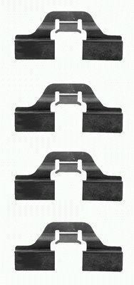 Kit Accessori, Pastiglie ANTERIORE POSTERIORE ALFA ROMEO AUDI CITRO