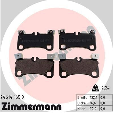 KIT PASTIGLIE FRENO   PORSCHE, VAG PB:Z