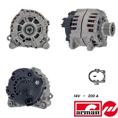 ALTERNATORE 12V 200A AUDI A6 (C7) 2.0TDI 2011-18