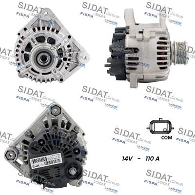 ALTERNATORE 12V 110A  II-III/ II 1.6 16V/1.5DCI