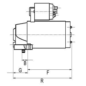 ALTERNATORE 12V 80A  FORD FIESTA 1.4TDCI