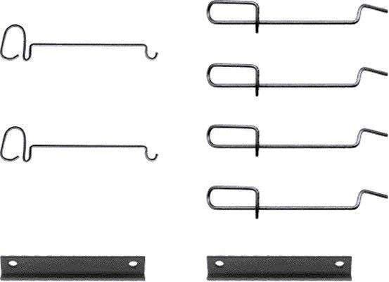Kit Accessori, Pastiglie ANTERIORE   I (B/C57_, 5/357_