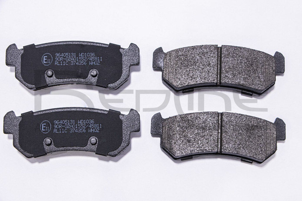 SERIE PASTIGLIE FRENO POSTERIORI CHEVROLET NUBIRA Station wagon 2007 -2011