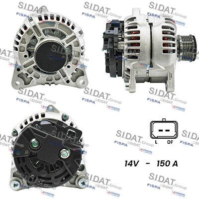ALTERNATORE 12V 150A  AUTO III/ NOTE 1.5DCI