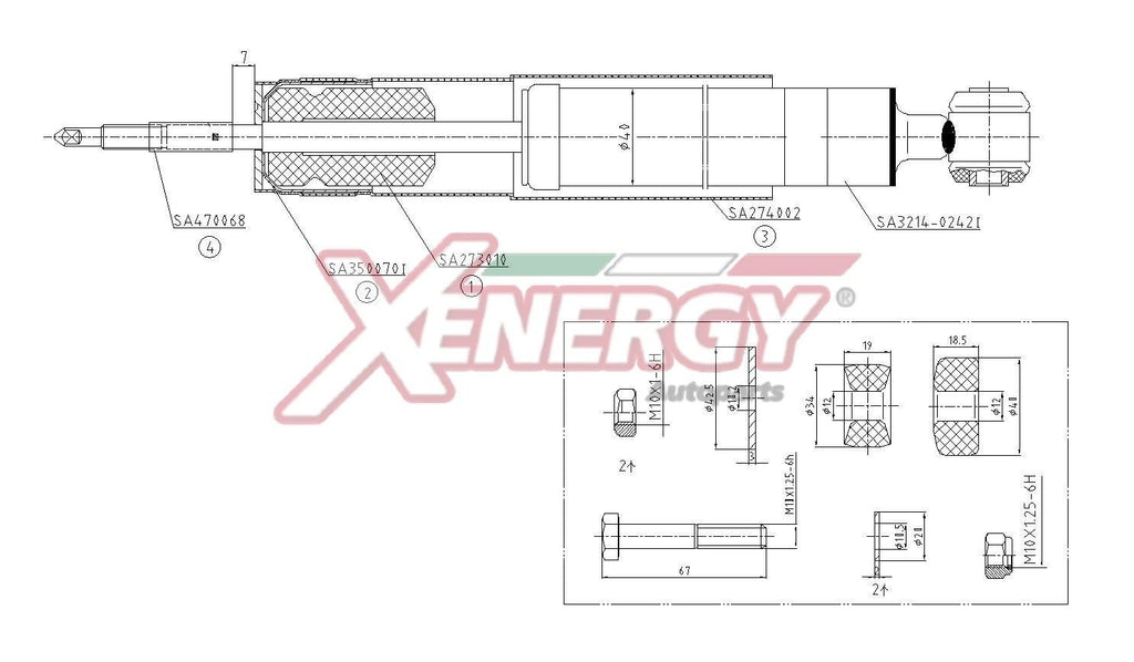 AMMORTIZZATORI MERCEDES