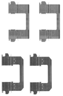 Kit Accessori, Pastiglie ANTERIORE  AUTO (J10) AUTO