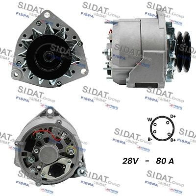 ALTERNATOREDAF 75 DF 250 9.2 ,MAN 10.150 4.6