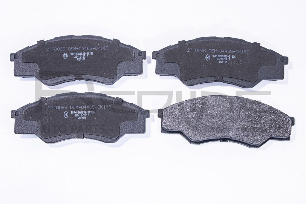 SERIE PASTIGLIE FRENO ANTERIORI TOYOTA HILUX VII Pick-up (_N1_, _N2_, _N3_) 2007 -2015