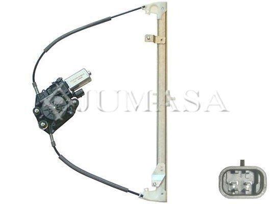 ALZACRISTALLO CON MOTORE 2 PIN FIAT PUNTO (176) PORTE ANTERIORI (4P) (1993>8/1999)