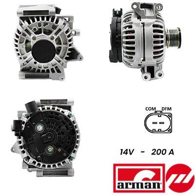 ALTERNATORE 12V 200A  MERCEDE Classe SE C220/CLASSE E CDI