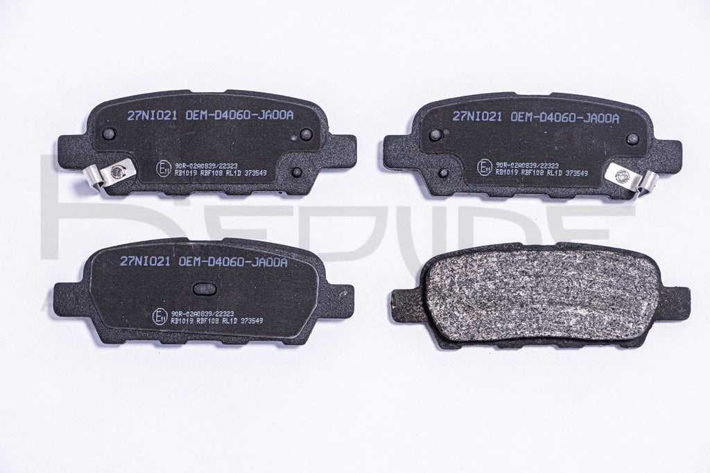 PASTIGLIE FRENO POSTERIORI  AUTO (F15) 2014