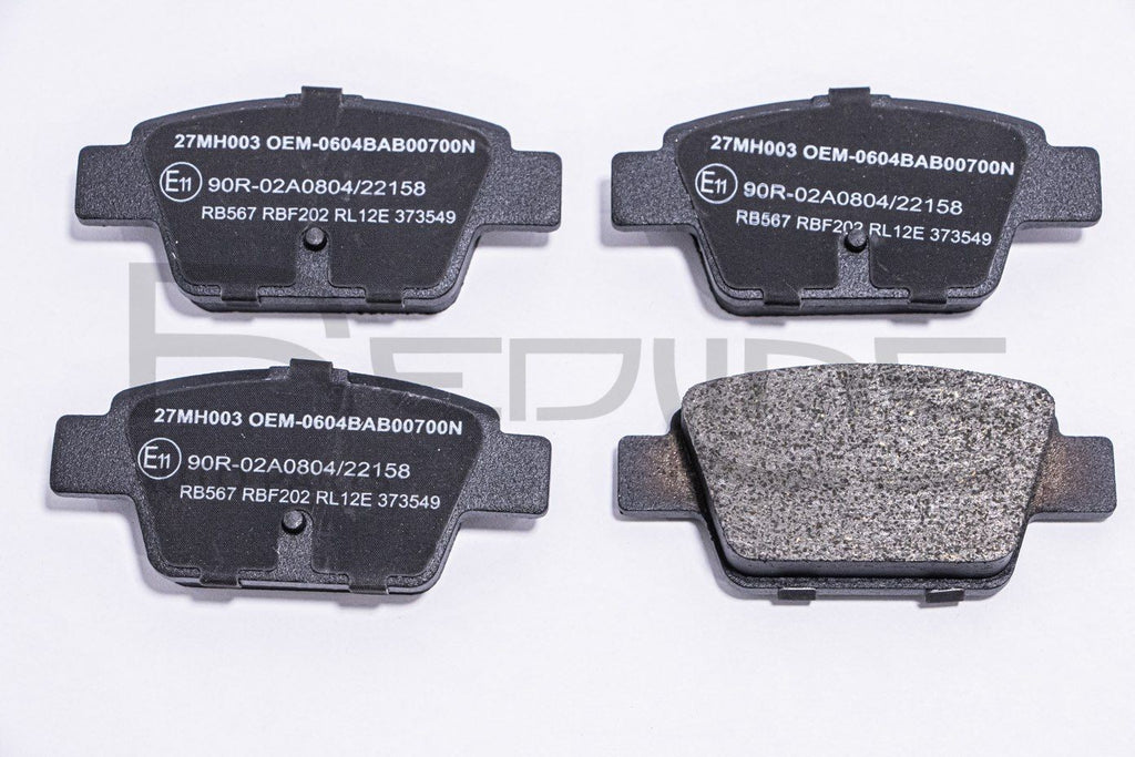 SERIE PASTIGLIE FRENO POSTERIORI MAHINDRA XUV500 2011
