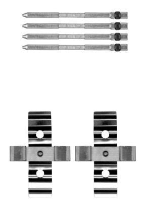 Kit Accessori, Pastiglie ANTERIORE ABARTH FIAT   III