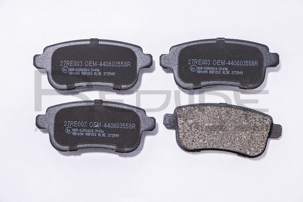 SERIE PASTIGLIE FRENO   III COUPa (DZ0/1_) 2.0 TCE (DZ1N)