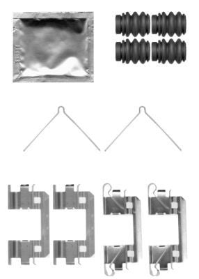 Kit Accessori, Pastiglie ANTERIORE BUICK CHEVROLET HOLDEN OPEL