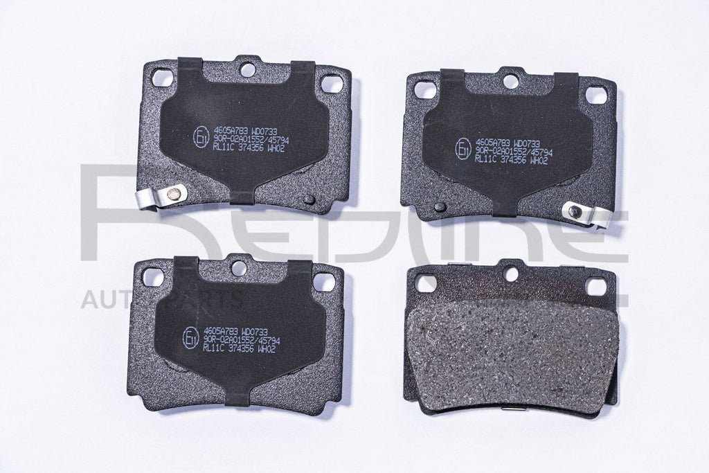 SERIE PASTIGLIE FRENO POSTERIORI MITSUBISHI PAJERO SPORT I (K7_, K9_) 2003