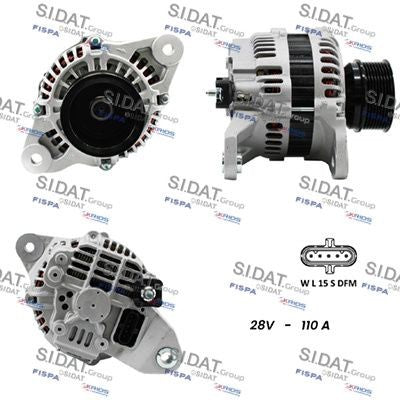 ALTERNATORE VI. 330.18 t 10.8 , 410.25 10.8