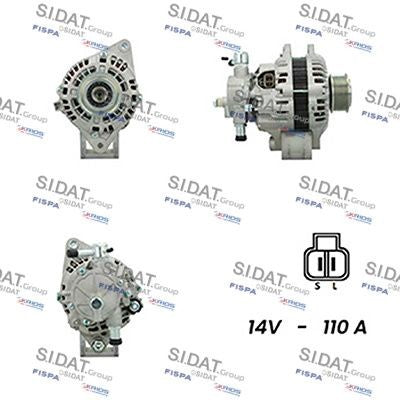 ALTERNATORE 12V 110A HYUNDAI H1/KIA SORENTO I 2.5CRDI
