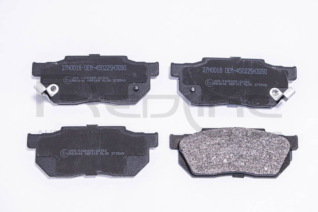 SERIE PASTIGLIE FRENO ANTERIORI