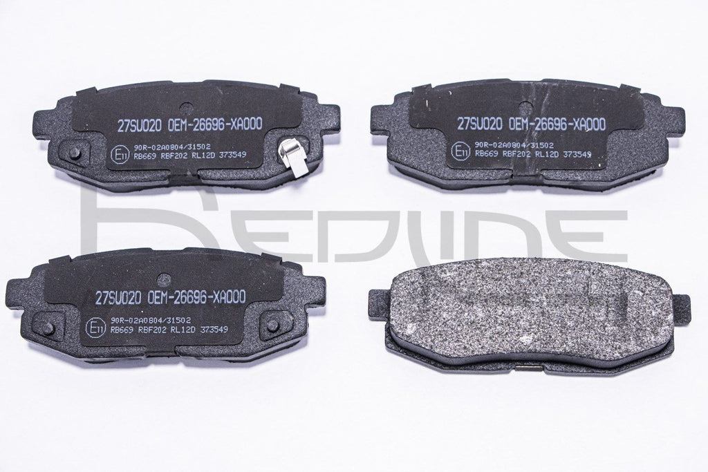 SERIE PASTIGLIE FRENO POSTERIORI SUBARU FORESTER (SJ_) 2013